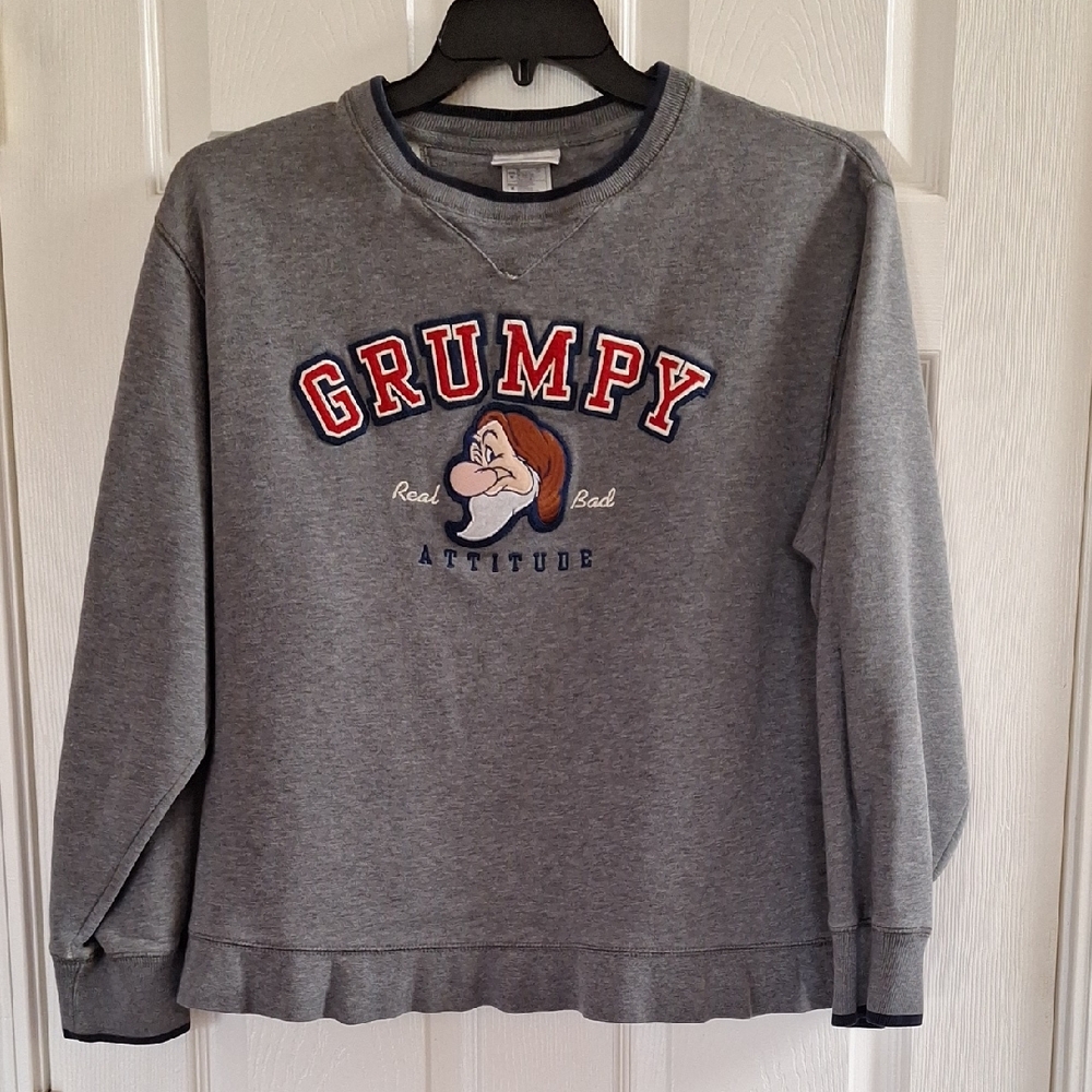 Gray Grumpy Sweatshirt